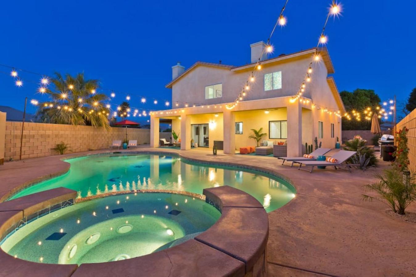 The Hideaway Home With Large Pool And Billiards Table Indio Exterior foto